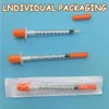 SSKHE 10 PCS 1ml Multiple Uses Measuring Feeding Pets Syringes