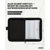 NØMIS Fishing Bags Parent, black, Document bag