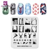 KADS Christmas Stamp Plate Image Template Nail Art Decoration Design