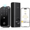 Smart Lock with Apple Home Key, Fingerprint Keyless Entry Door
