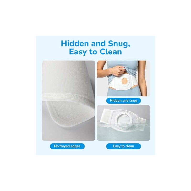 Ostomy Hernia Belt for Women & Men, Size S (26-31"),