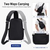 VNINE Small Sling Crossbody Backpack Shoulder Bag for Men Women,