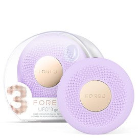 FOREO - UFO 3 go, mascarilla facial de viaje - Hidratante facial - Cuidado de la piel antiedad - Luz LED de espectro completo y luz roja...