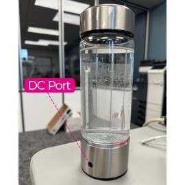 Kisumi Charging Cable for Hydrogen Water Generator Bottle, Replacement USB to DC Charger Cord