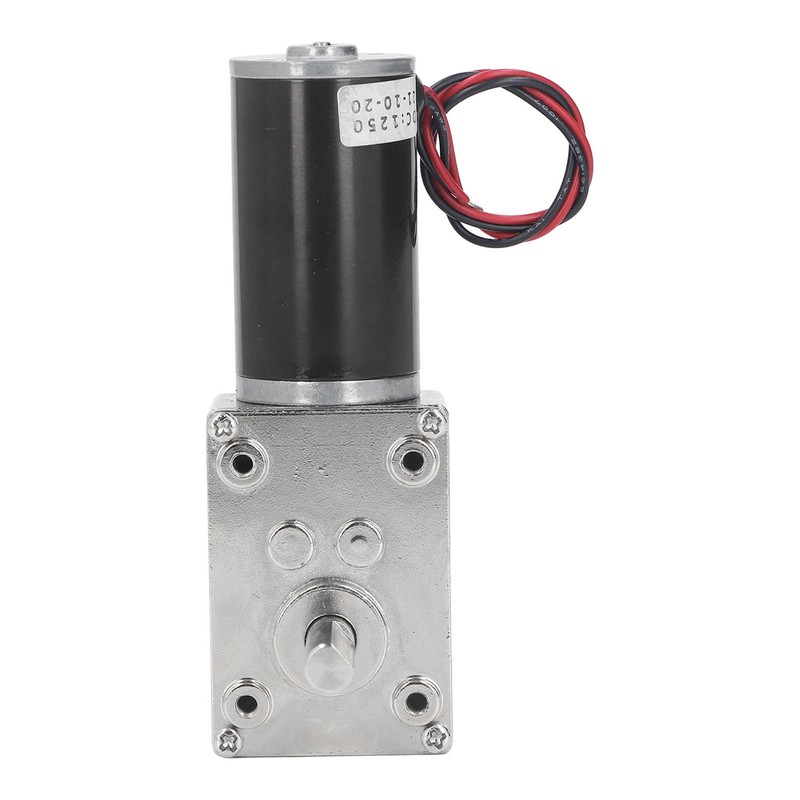 DC Geared Motor Small 18W Large Torsion Reversible Turbine Worm