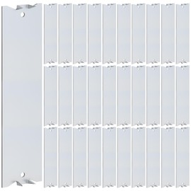 Mixiflor 30 Pack Nail Plates for Wood Studs, 6 x 1.5 Inch Electrical Wire Nail Guards for Studs with Sharp Pointed Prongs, Anti-Nail Protection for Protecting Plumbing and Wiring