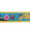 Unbranded Vtg 3D Planets 12 Inch Flicker Ruler Centimeter Spaceship