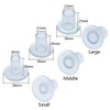 URAQT High Heel Protectors, 6 Pair Stiletto High Heel Caps,