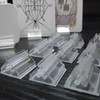 Clear Game Card Stand 50 Pcs, Plastic Place Card Holders