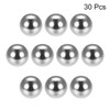 sourcing map G25 Precision Chrome-Plated Steel Bearing Balls 10 mm