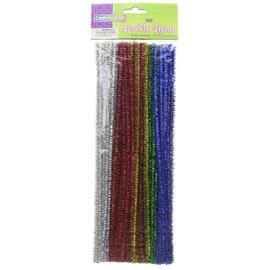 Chenille Kraft AC7116-01DI Sparkle Stems (Pack of 100)
