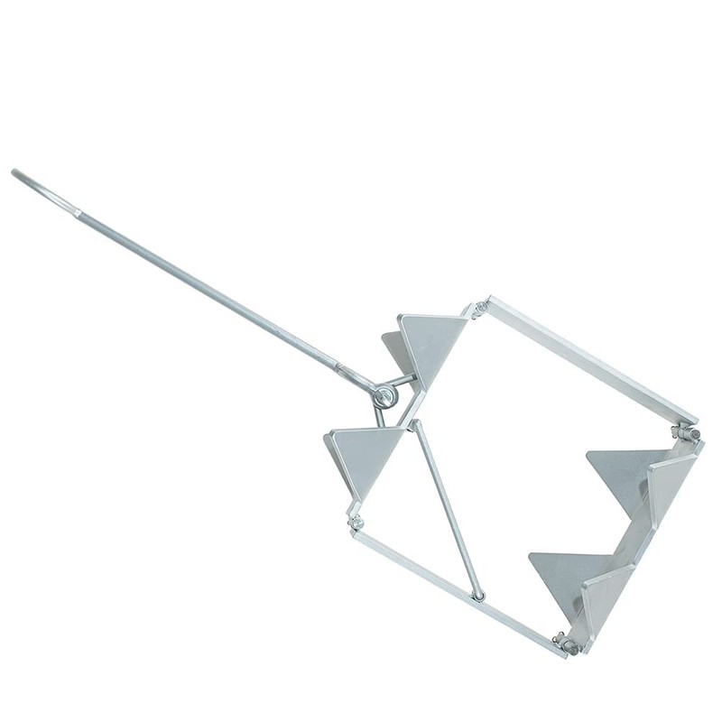 DorBuphan Boat Anchor 19 LBS, Hot-Dipped Galvanized Folding Box Anchor,