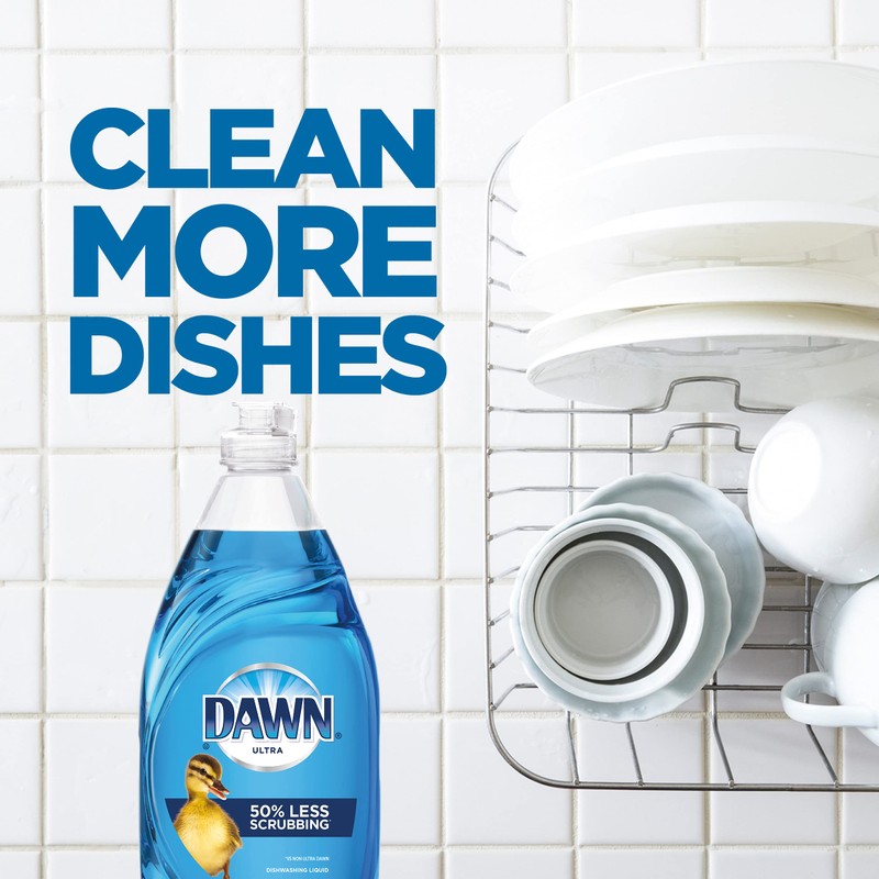 Dawn Ultra Dishwashing Liquid Dish Soap Original Scent, 40 fl