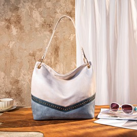 Montana West Large Hobo Bag Leather Purses and Handbags for Women Top Handle Shoulder Satchel Handbags Leather Tote Purse for Women MWC-047CJN