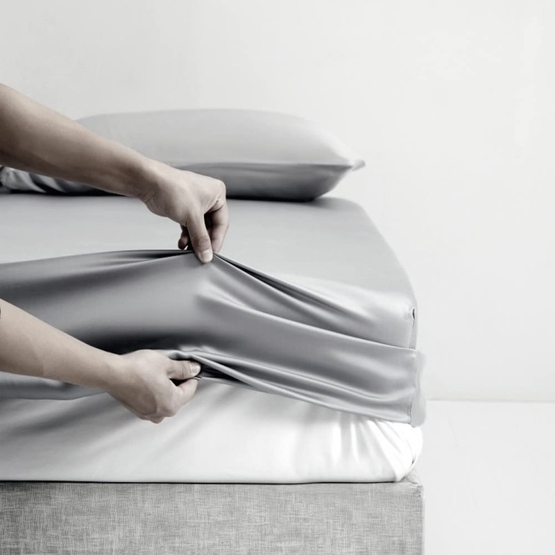 Fitted Sheet - Soft Brushed Microfiber - Deep Pockets, Shrinkage
