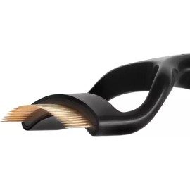 Tweezerman 트위저만 컬 38 래시 빗 - 아몬드 모양 눈을 위한 속눈썹 분리기 [Lash 38] Tweezerman Curl 38 Lash Comb - Eyelash Separator for Almond-Shaped Eyes [Lash 38]
