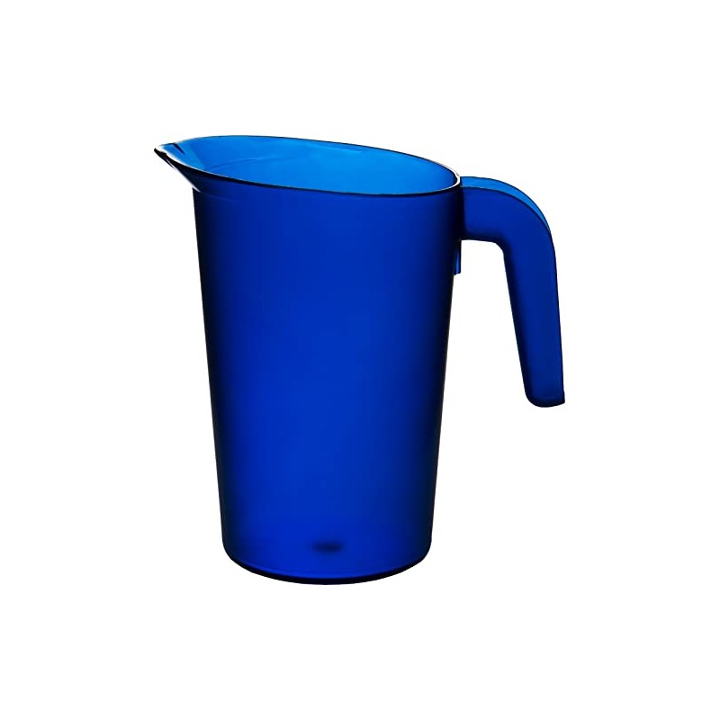 Harfield Tableware Roltex 1L Frosted Jug Drinks Pitcher Reusable Polycarbonate