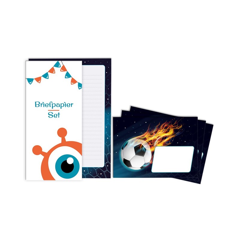 Writing Paper Set Letter Pad with Envelope for Boys Children