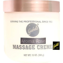 Gabel's Aroma Rose Massage Creme (for Skin use only) 13oz. Dye Free. Limited Edition