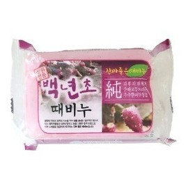 Baeknyeoncho Scrubber Soap 1195 / Exfoliating Body Bath 6ea