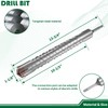 Goleray 1-1/8 Inch SDS Plus Rotary Hammer Drill Bit for