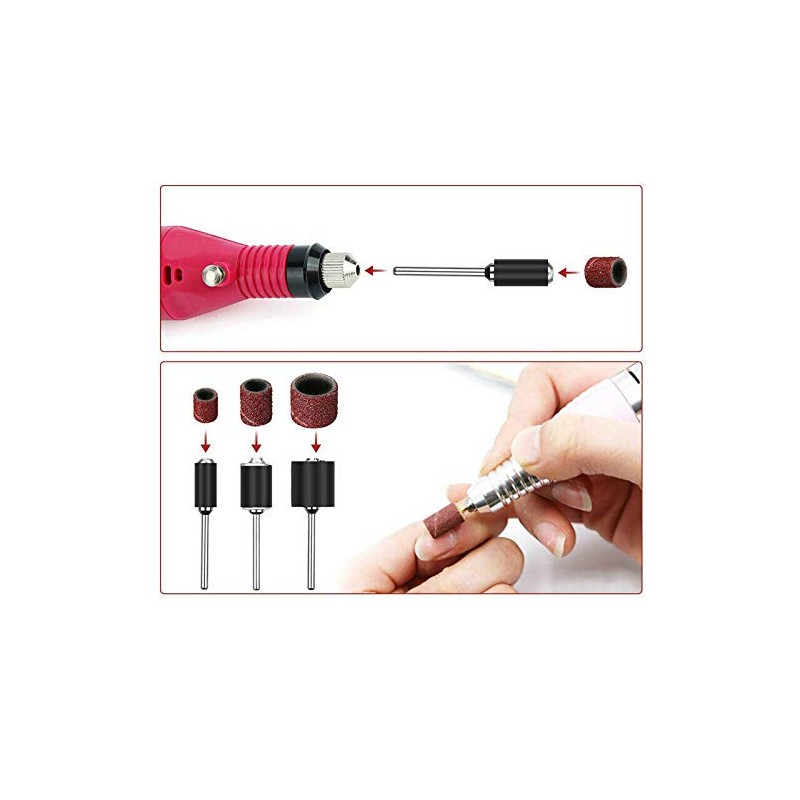 307pcs Sanding Drum Set, Vogueining Tool, Large Sanding Belt for