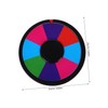 SUPVOX Spinning Prizes Wheel Double Sided Writable Fortune Turntable for