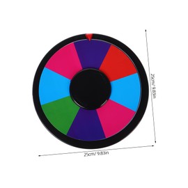 SUPVOX Spinning Prizes Wheel Double Sided Writable Fortune Turntable for Classrooms Parties Ktvs Interactive Game for All Ages Gameplay Unique Experiences