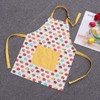 BESTonZON Children's Cotton Apron with Pockets, Adjustable Children's Bib for