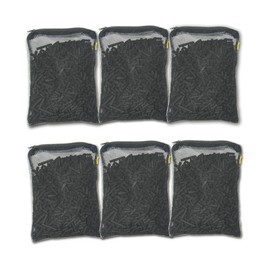 Aquacity8482; Activated Charcoal Carbon Pellets in Free Mesh Media Bags for Aquarium Fish Pond Tank Canister Filter (6-Pack (6 lbs))