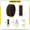 Mardatt 81 Pieces Zip Repair Kit, 10 Yards #5 Nylon