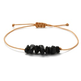 LUCKY BUDDHIST Gemstone Bracelets Protection Chakra Jewelry for Women Adjustable Charm Bracelet