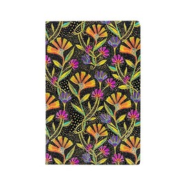 Paperblanks - Wild Flowers - Playful Creations - Flexis - Mini - Lined - Elastic Band - 80 Gsm