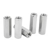 5 Pcs Hex Coupling Nut M12x1.75 L60mm 304 Stainless Steel