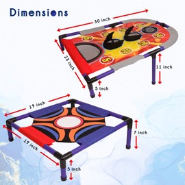 Point Games TrampShot Ball Toss Game, Indoor or Outdoor Arcade Sport Toy, Easy to Install, Fun and Entertaining - Recommended for Ages 5+