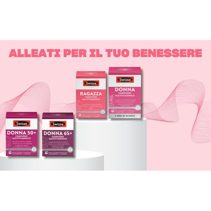 SWISSE Ultivit- Multivitaminico Ragazza con Zinco e Vitamine per Riduzione