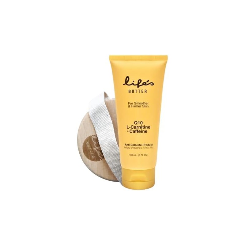 Life's Butter Crema anticelulítica con coenzima Q10, L-carnitina y aceite