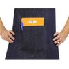 SEIWEI Denim Work Apron, Unisex Denim Apron Workwear, Multifunctional Kitchen