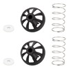 2 Pack Coffees Machine Brew Basket Bottom Spring Loaded Stopper