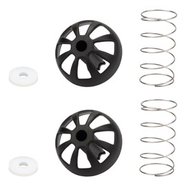 2 Pack Coffees Machine Brew Basket Bottom Spring Loaded Stopper Kits Replacement for Mr. Coffee Coffee Machine Accessory 185774-000-000 185774 000 000 112435-000-000 Hamilton 990117900 990237500