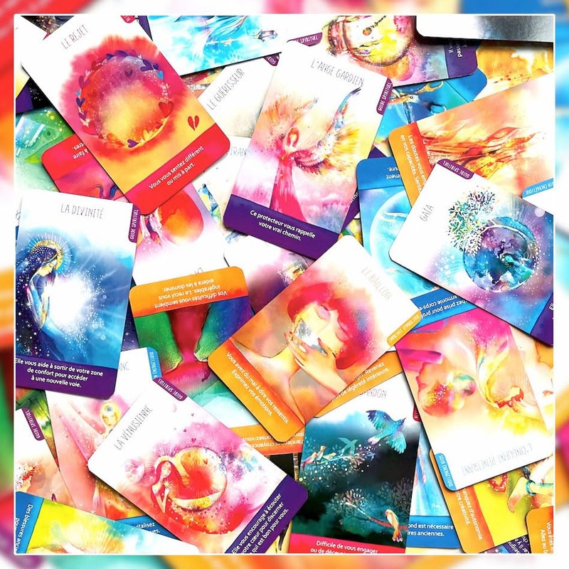 [Genuine] Energy Healing Card [Oracle Card Meaning Japanese List Included]