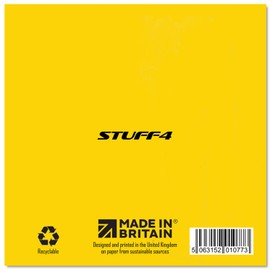 Stuff4 Funny Birthday Cards for Men and Women - All Work And No Birthdays, Birthday Card for Dad, Brother, Son, Grandad, Mother, Sister, Daughter, Grandma, 145mm x 145mm, Joke, Humor,