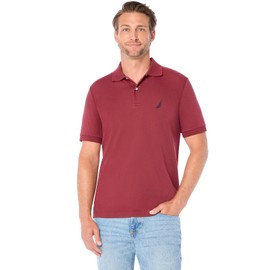 Nautica mens K82880 Polo Shirt, Barolo Solid, Small US