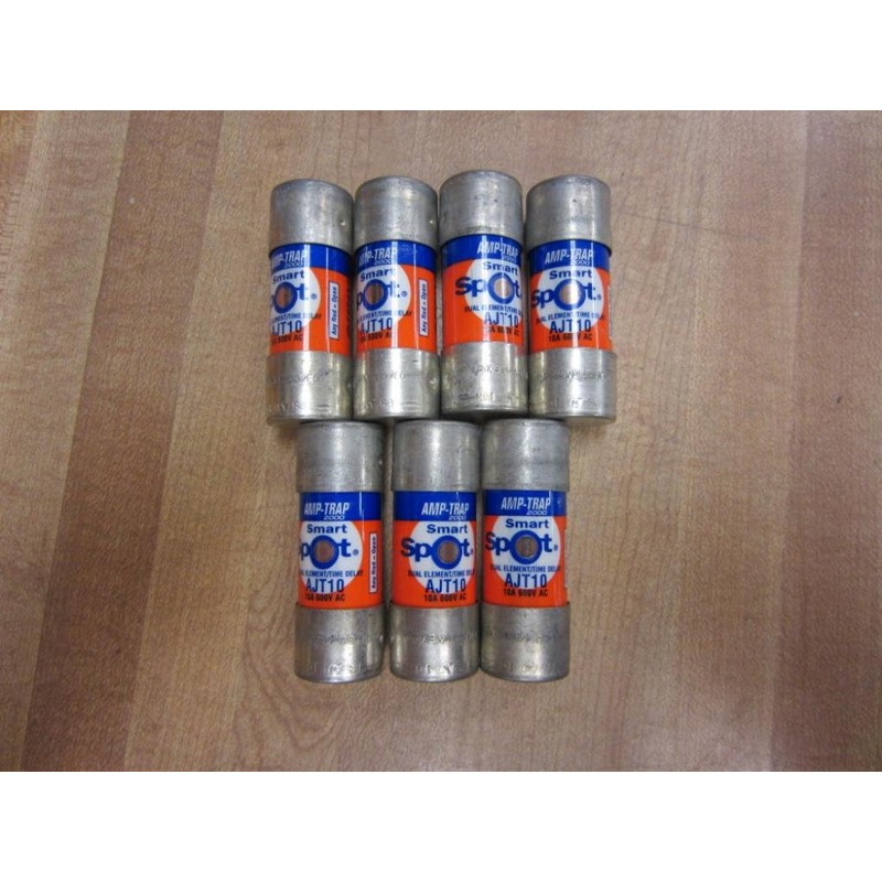 Shawmut AJT10 Amp-Trap 2000 Fuse (Pack of 7)