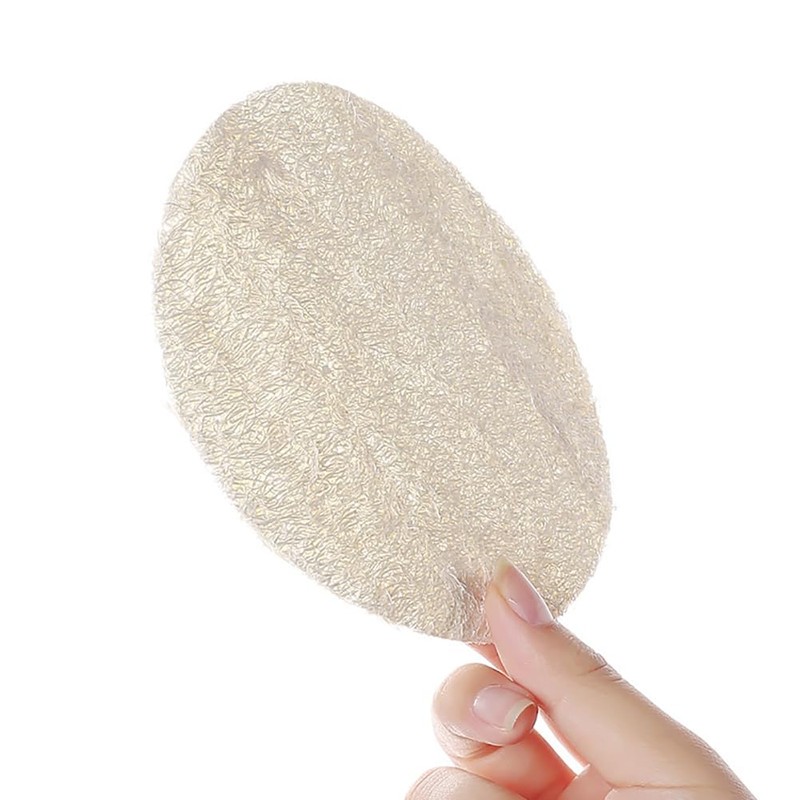 Loofah Face Exfoliating Pads Round Skin Care Natural Exfoliating Face