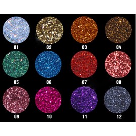 Gloss Set (Red Glitter #7)