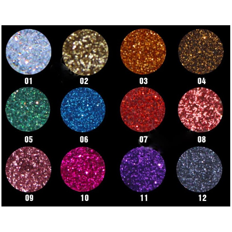 Gloss Set (Red Glitter #7)