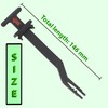 AERZETIX - C65442 - Bonnet release handle - length 146