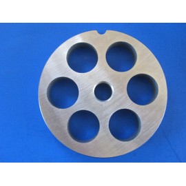 #22 5pc LARGE GRIND SET Meat Grinder Disc Plate and Knife for Hobart Cabelas LEM