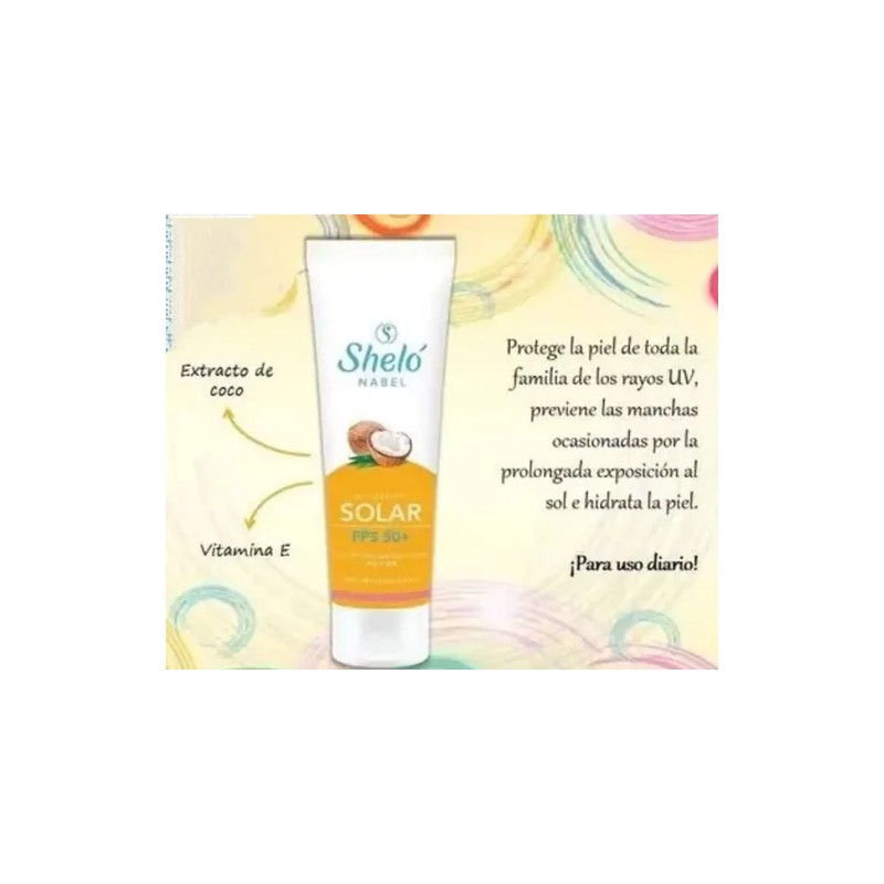 Protector Solar Aroma Coco Shelo Nabel
